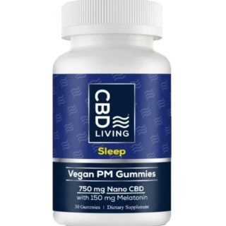 CBD Living Vegan Gummies 750mg Perth