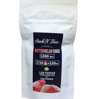 Stack N Trees Brisbane Gummies 1200mg THC