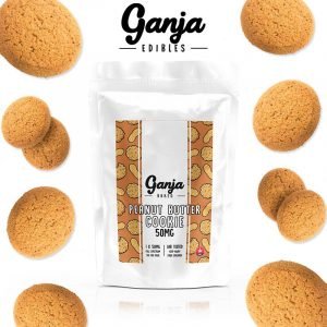 Buy Ganja Edibles – Peanut Butter Cookie 50MG