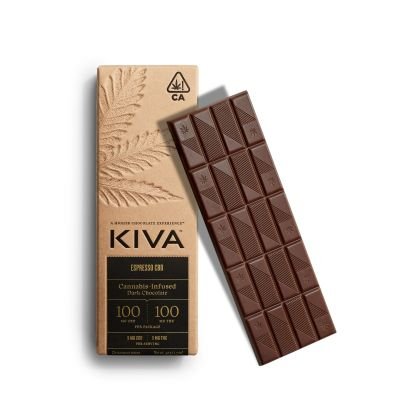 Espresso Dark Chocolate Bar CBD 1:1