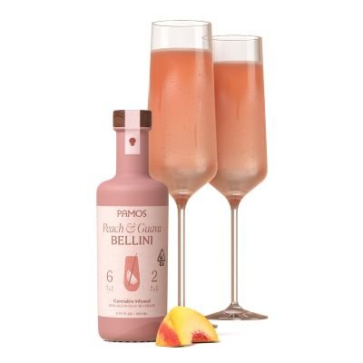 Peach & Guava Bellini (Low Dose)