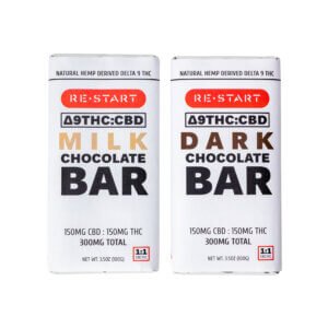 Delta 9 THC CBD Chocolate Bar 300MG (1:1)