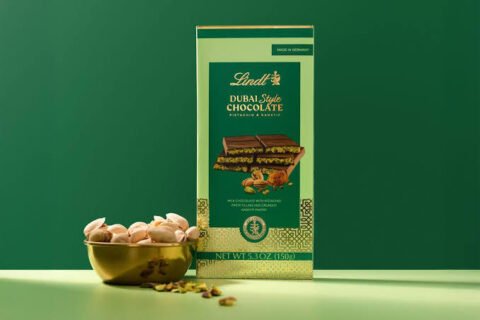 Lindt dubai chocolate bar